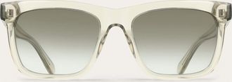 Ferragamo Men Rectangular frame sunglasses Green