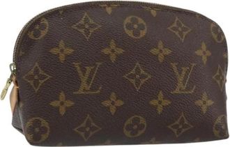 Louis Vuitton Pre-owned Canvas Tas - Dames - Vintage Tassen - Bruin - ONE Size - Vintage