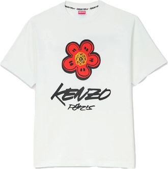 Kenzo Hombre, Camisetas, Blanco, Talla: L