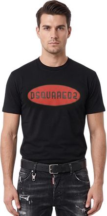 Dsquared2 Black Crew Neck T-Shirt