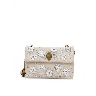 Kurt Geiger Tassen, Dames, Beige, ONE Size, Leer, Kensington Crossbody Bag