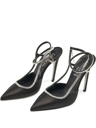 Loriblu Pumps con cristalli 120mm - Nero