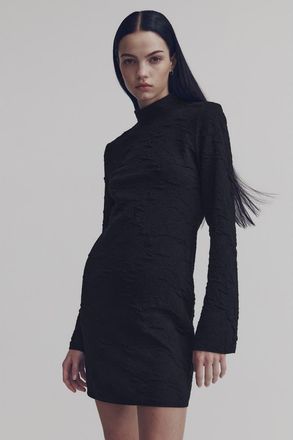 H&M Open-back Dress in Black at Nordstrom, Size X-Small