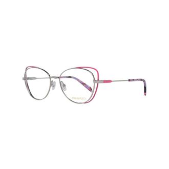 Pucci Glasses, female, Gray, Size: ONE SIZE Metal Glasses Frame