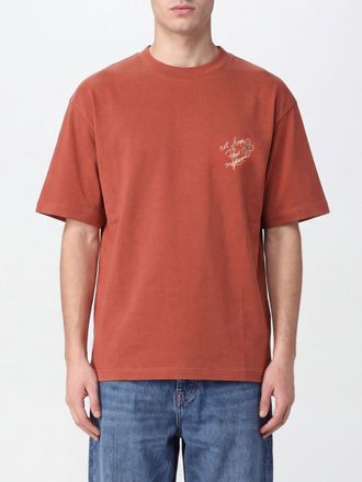 Dr&ocirc;le de Monsieur Dr&ocirc;le de Monsieur T-shirt girocollo con logo a contrasto e spalle cadute