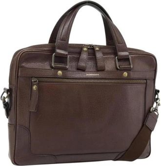 Burberry Pre-owned Vintage Hand Bag - Dames - Vintage Handtas - Bruin - ONE Size - Leer - Vintage