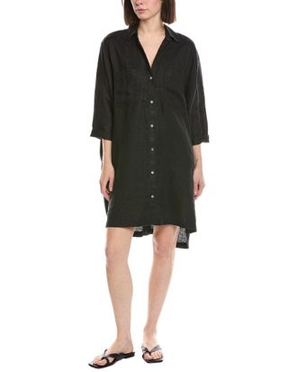 James Perse Pocket Swing Linen Dress