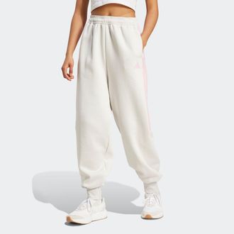 adidas Sporthose ADIDAS SPORTSWEAR W TIRO FL PT, Damen, Gr. L, N-Gr, rosa (grau one, true pink), Obermaterial: 70% Baumwolle, 30% Polyester, Hosen Sporthose