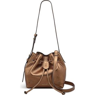Radley London York Mews Small Bucket Bag in Olive Gold at Nordstrom Rack