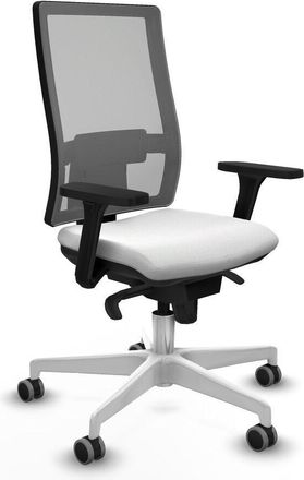 Piqueras y Crespo Piqueras Et Crespo Horna Silla De Oficina Blanca Ajustable