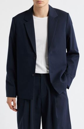 Krost Notch Lapel Blazer in Dark Navy at Nordstrom, Size X-Large