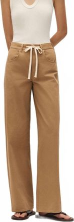 Elodie Womens Edda Wide Leg Pants In Mocha