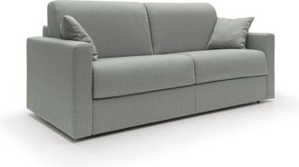 Divani.Store Chris Sof&aacute; Cama Convertible En Tejido Impermeable 186 Cm (mat. 140x197) Gris