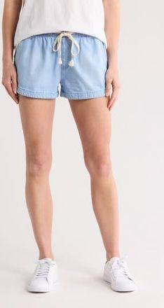 Roxy Summit Dolphin Shorts in Medium Lt Stone Wash at Nordstrom Rack, Size X-Small