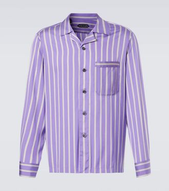 Tom Ford Striped silk shirt