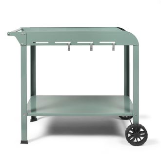 Livoo Carrito De Servicio Color Caqui, 91,5 X 50,2 X 80 Cm - Gs168v - Livoo