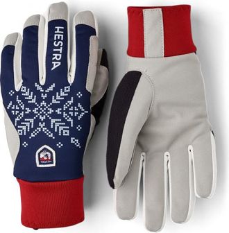 Hestra XC Primaloft 5 Finger Handschuhe f&uuml;r Damen | grau