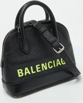 Balenciaga Pre-owned Leather balenciaga-bags - Dames - Vintage Handtas - Zwart - ONE Size - Vintage