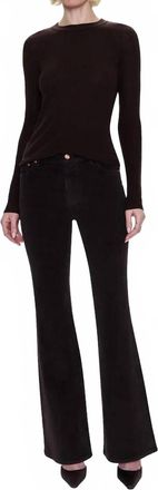 Pistola Denim Kinsley High Rise Ultra Flare Pant In Mocha