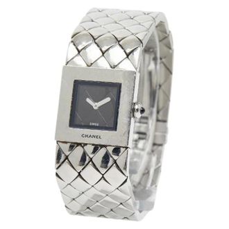 Chanel Pre-owned Watches, female, Black, Size: ONE SIZE Pre-owned Vintage Watch