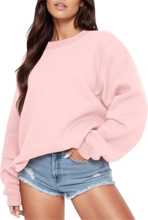 Generic Order Again From My Recent Orders Sweatshirts for Women UK Plus Size Womens Fashion Letter Print O Neck Long Sleeve Hooded Sweatshirt Tops Pullover Lo