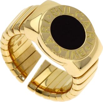 Bulgari Yellow Gold Yellow Gold (18K) Band Ring (Pre-Owned)