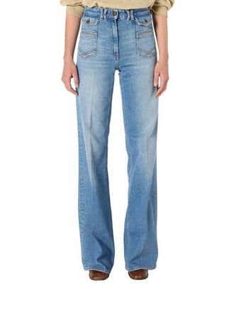 Gerard Darel Anna Flared High Waisted Jeans at Nordstrom, Size 12