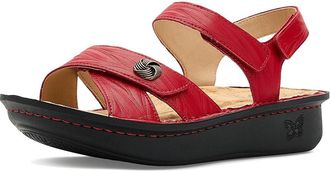 Alegria Kelsi Womens Sandals Fondly Red : EU 41 (US Womens 10.5-11) Regular, Leather
