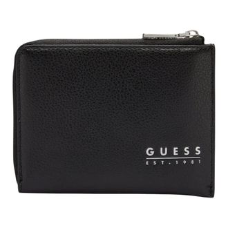Guess Madrid Mini Wallet - - Accessories - Uomo - Nero - ONE SIZE