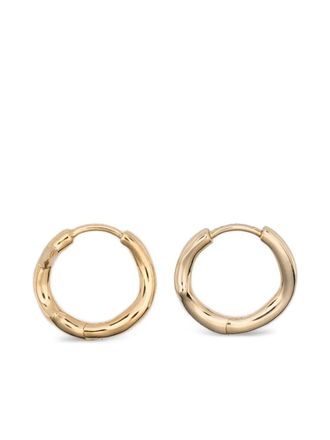 Shaun Leane Rose Thorn mini hoop earrings - Gold