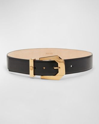 Versace Heritage Leather Belt