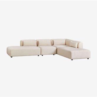 Sklum Sklum - Sof&aacute; Modular Esquinero De 4 Piezas Con Doble Div&aacute;n Fogler