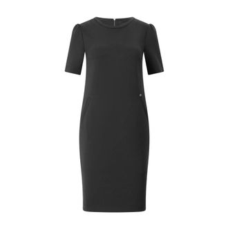 Marc Cain Kleedjes, Dames, Zwart, 2Xl, Jersey Minijurk