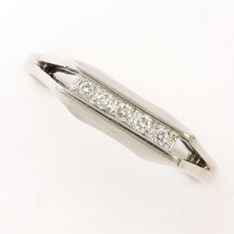 C&A White Gold White Gold (14K) Band Ring (Pre-Owned)