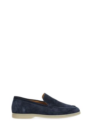 Berwick 1707 Blue Suede Leather Loafers