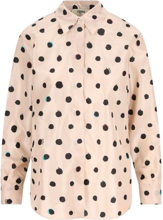 Fendi Mujer, Blusas y Camisas, Blanco, Talla: S