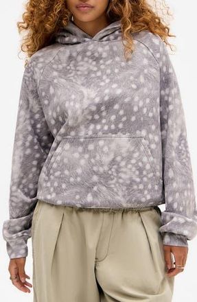 BDG Deer Print Hoodie in Grey at Nordstrom Rack, Size X-Large