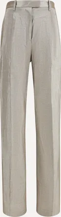 Forte_Forte FORTE_FORTE Pantaloni Lurex in tweed con micropaillette e filo brillante Woman I