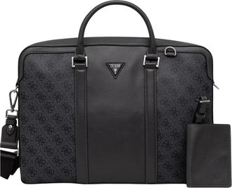 Guess Milano Laptoptas - Heren - Laptoptassen - Zwart - ONE Size - Polyester - Tassen