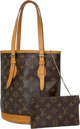 Louis Vuitton Brown Monogram Tote Bag (Pre-Owned)