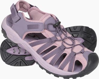 Mountain Warehouse Womens Mountain Warehouse Womens/Ladies Seaside Drainage Sandals - Purple - Size: 4