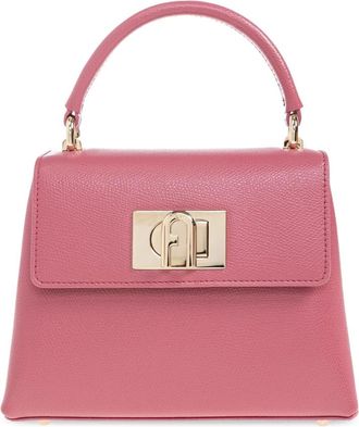 Furla 1927 Mini handtas - Dames - Handtassen - Roze - ONE Size - Leer - Tassen