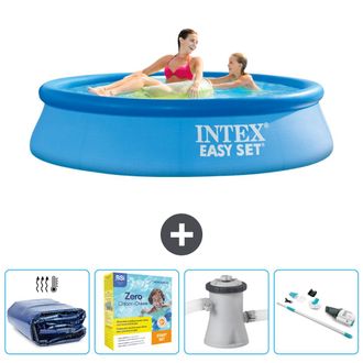 Intex Piscina Easy Set Redonda - 244x61 Cm - 7-piezas Scb12