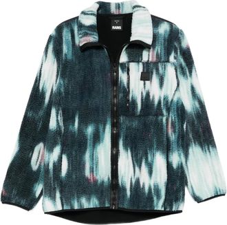 Rains Giacca con fantasia tie dye - Blu