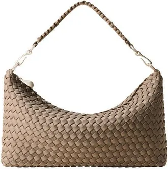 Naghedi Small Porto Half Moon Shoulder Bag in Cashmere at Nordstrom