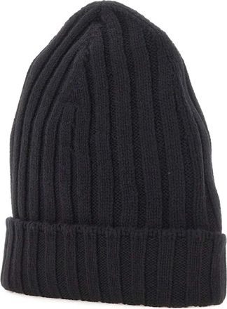 Gran Sasso Geribbelde muts - Zwart