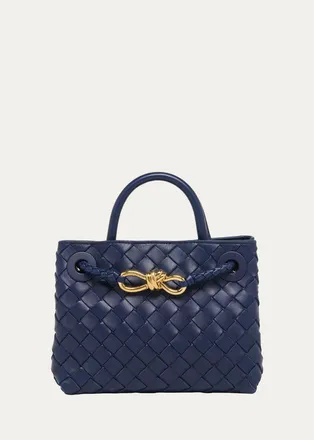 Bottega Veneta Andiamo Mini Leather Top-Handle Bag