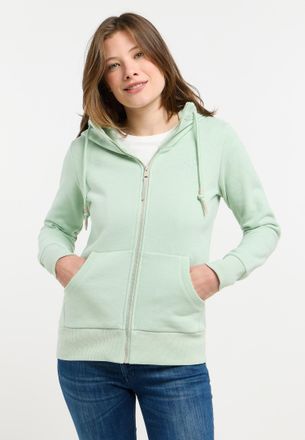 Ragwear Kapuzensweatjacke RAGWEAR NESKIA ZIP, Damen, Gr. XXL, mint, Sweatware, Obermaterial: 70% Baumwolle, 30% Polyester, unifarben, normal, Rundhals, Sweatj