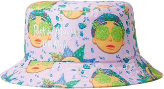 Dim Mak Collection x Rick and Morty - Bucket Hat Bucket Caps Pink : LG, Polyester