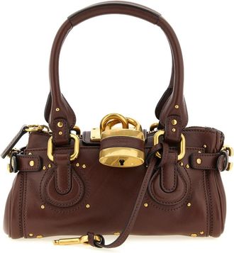 Chlo&eacute; Brown Paddington Small Shoulder Bag
